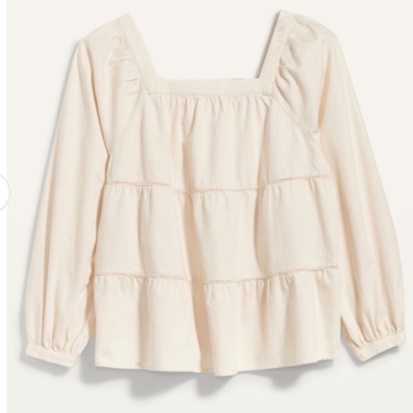 Old Navy Tops - Old Navy | Square Neck Jean Top NWT